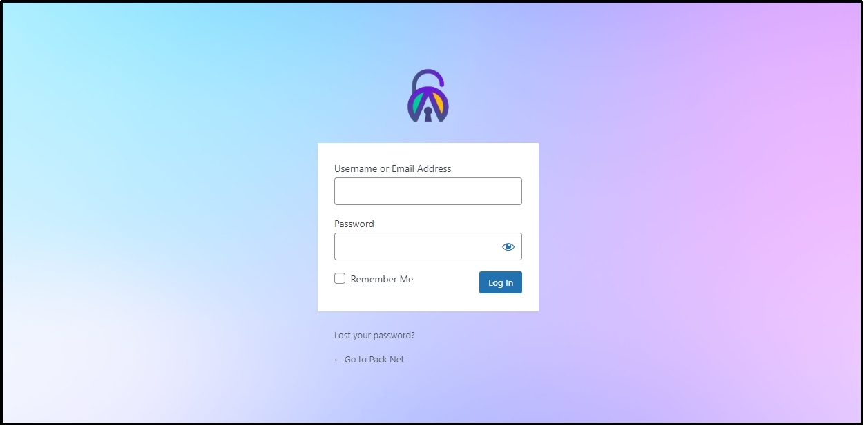 Screen showing a custom logo being added to a WordPress login page using the AIO Login plugin.