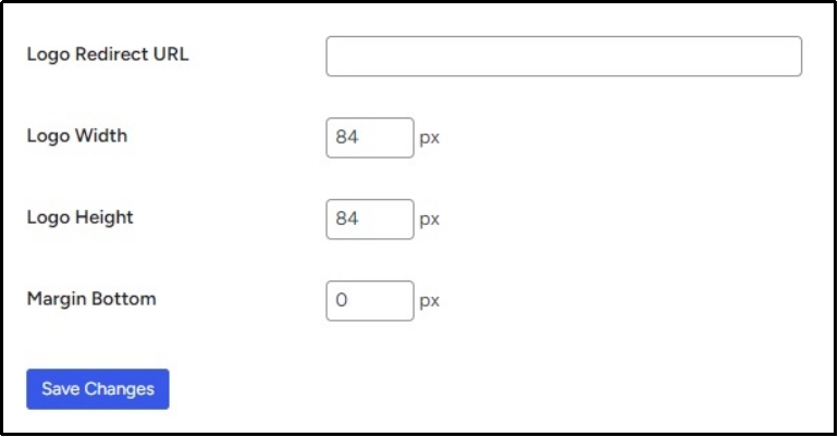 Options to move and position a logo on the WooCommerce login page using AIO Login.